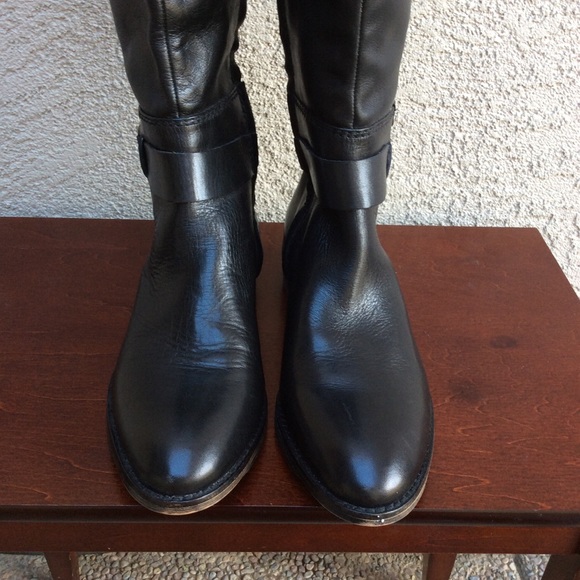 NWT Sam Edelman Black Riding Boots - Picture 4 of 7